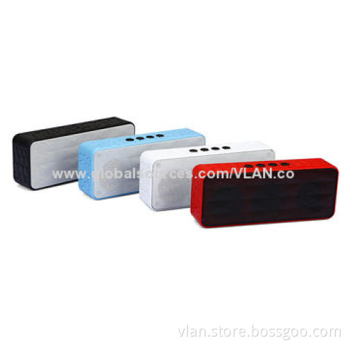 Double-channel Stereo Bluetooth Speaker, Supports TF-card, FM (Optional)